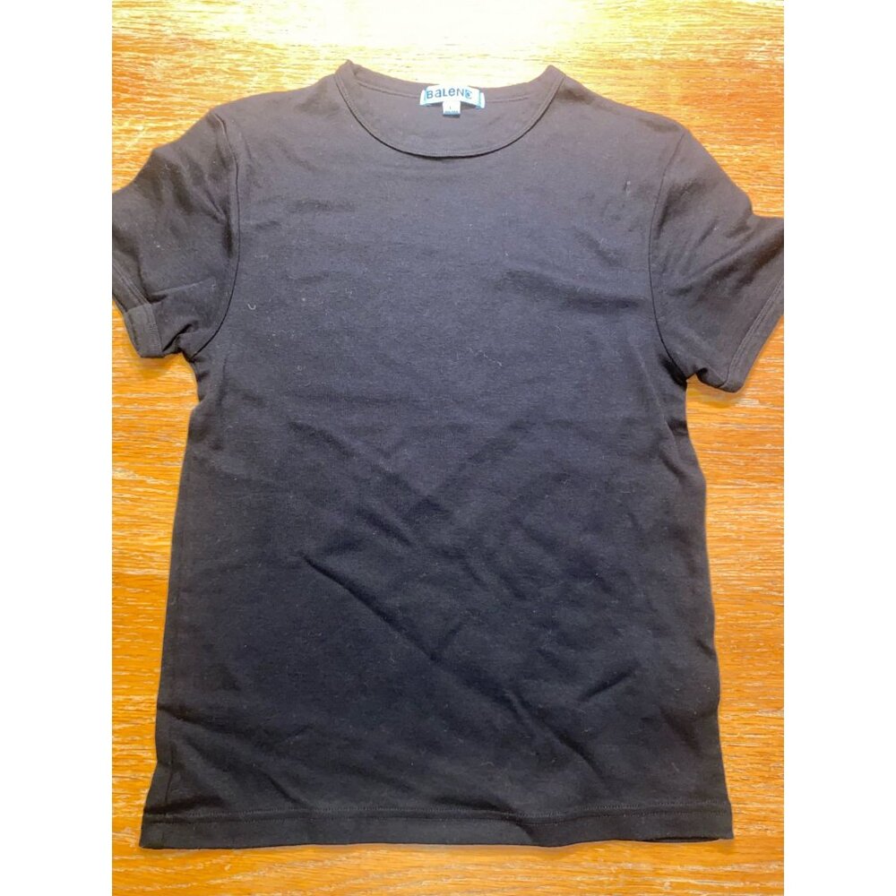 Black Short Sleeve T-Shirt Youth Size Large